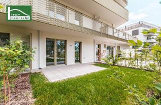 Wohnung kaufen in Gerasdorfer Straße, 1210 Wien, Traumhafte Gartenwohnung in Grünruhelage mit ausgezeichneter Ausstattung - Provisionsfreier Erstbezug im "Hirschfeld"!