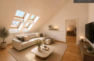 Maisonette kaufen in Lassallestraße, 1020 Wien, EXKLUSIVE SANIERTE DACHGESCHOSSWOHNUNG | SONNIGE TERRASSE MIT BLICK AUF DIE FRANZ-VON-ASSISI-KIRCHE | MAISONETTE |