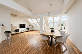 Loft mieten in 1020 Wien, Exklusives Dachgeschoss-Loft mit Terrasse, Wintergarten und Garage im Herzen des 2. Bezirks