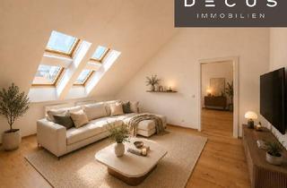 Maisonette kaufen in Lassallestraße, 1020 Wien, EXKLUSIVE SANIERTE DACHGESCHOSSWOHNUNG | SONNIGE TERRASSE MIT BLICK AUF DIE FRANZ-VON-ASSISI-KIRCHE | MAISONETTE |