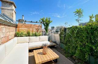 Wohnung kaufen in 1120 Wien, Stilvoller DG-Traum mit Terrasse und Ausblick!