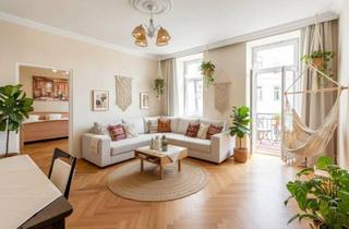 Wohnung kaufen in 1200 Wien, BALKONERRICHTUNG 14m2! Hofseitige 3-Zi.-Altbauwohnung!