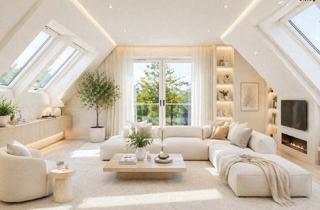 Penthouse kaufen in 1130 Wien, Penthouse-Feeling im Erstbezug: 3-Zimmer-DG-Wohnung mit 4 Terrassen in Hietzing