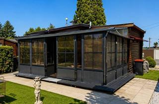 Haus kaufen in Eisenstätterstrasse 37 Mobilheimplatz, 2491 Neufeld an der Leitha, Sommerparadies am Neufelder See - Modernes Eigenheim mit Sommerwintergarten, Voll Klimatisiert