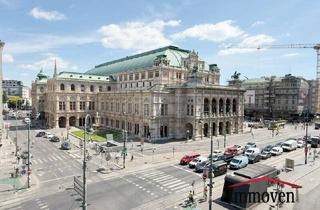 Wohnung mieten in Opernring, 1010 Wien, TOPLAGE - GENERALSANIERT - ERSTBEZUG: 3-Zimmerwohnung in Citylage!