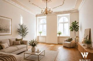 Wohnung kaufen in Wiedner Hauptstraße, 1050 Wien, Altbaujuwel mit prachtvollem Stuck – stilvolles Wohnen für Liebhaber klassischer Wiener Eleganz I Fußbodenheizung I Lift | Nähe Wiedner Hauptstraße