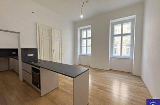 Wohnung mieten in Florianigasse, 1080 Wien, Provisionsfrei: Ruhiger 150m² Erstbezug mit 4 Zimmern + Balkon in Toplage - 1080 Wien