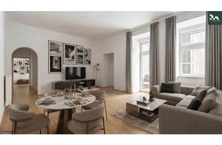 Wohnung kaufen in 1060 Wien, Ruhig gelegene 3-Zimmer-Wohnung mit 10 m² Terrasse in zentraler Lage von Mariahilf