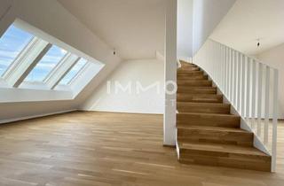 Wohnung kaufen in 1210 Wien, Luxuriöse Dachgeschoßwohnung mit Privatem Liftzugang und Panorama-Dachterrasse