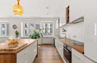 Wohnung kaufen in 4020 Linz, Mitten im Zentrum: Stilvolles Altbaujuwel mit Ruhiger Balkon-Oase
