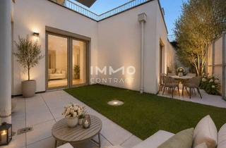 Wohnung kaufen in 1210 Wien, Großzügige Gartenwohnung mit Sonniger Terrasse & Zwei Bädern - Erstbezug Beim Donauufer