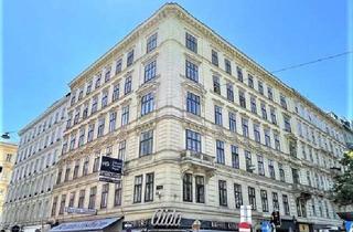 Wohnung mieten in Opernring, 1010 Wien, OPERNRING, STAATSOPER, 121 m2 Altbau, 3 Zimmer, Extraküche, Wannenbad, Parketten, 3. Liftstock