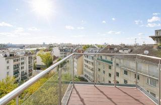 Penthouse kaufen in 1200 Wien, Exklusive Dachgeschosswohnung mit 2 Terrassen nahe Augarten – Ruhelage & Fernblick