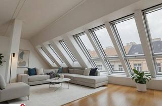 Maisonette kaufen in Kutschkermarkt, 1180 Wien, Moderne Dachgeschoss-Maisonette Wohnung mit Terrasse Nähe Kutschkermarkt - Erstbezug!