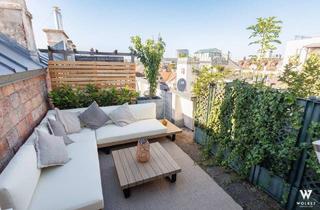 Maisonette kaufen in 1120 Wien, Hochwertig sanierte Maisonette-Wohnung in Bestlage von 1120: Dachterrasse mit Weitblick | Klimaanlage | 2,5 Zimmer