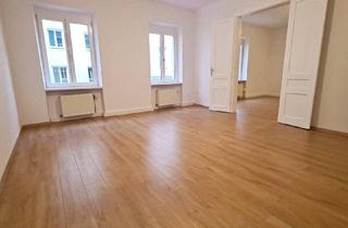 Wohnung mieten in Rembrandtstraße, 1020 Wien, REMBRANDTSTRASSE, 89 m2 Altbau, 3 Zimmer, Extraküche, Wannenad, Parketten, 1. Liftstock, WG-geeignet, Augarten-Nähe
