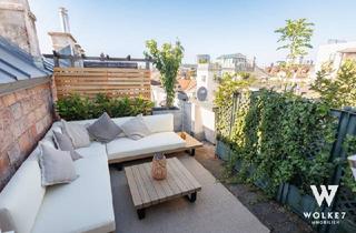 Maisonette kaufen in 1120 Wien, Hochwertig sanierte Maisonette-Wohnung in Bestlage von 1120: Dachterrasse mit Weitblick | Klimaanlage | 2,5 Zimmer