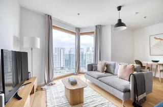 Wohnung mieten in Karl-Popper-Straße, 1100 Wien, Neubau Studio mit Freifläche in unmittelbare Nähe zum Hauptbahnhof, Rooftop, Lounge, Fitnessraum (VIE342)