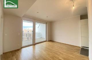 Wohnung mieten in Mautner-Markhof-Straße, 2320 Schwechat, Wohnen im Mautner-Markhof nahe S-Bahn S7 Kaiserebersdorf - Innenhofausrichtung mit großer Loggia, Einbauküche und luxuriösem Bad! GEMEINSCHAFTLICHE DACHTERRASSE!