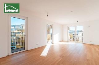 Wohnung kaufen in Gerasdorfer Straße, 1210 Wien, Hervorragende Raumaufteilung mit Balkon in absoluter Ruhelage - provisionsfreier Neubau-Erstbezug mit Geothermie