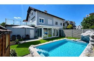 Doppelhaushälfte kaufen in 3701 Großweikersdorf, Doppelhaushälfte in ruhiger Wohnstraße mit Garten und Pool!