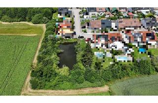 Grundstück zu kaufen in 4600 Wels, Digitales Angebotsverfahren: Sonniges Freizeitgrundstück mit idyllischem Teich in begehrter Lage von Wels-Puchberg