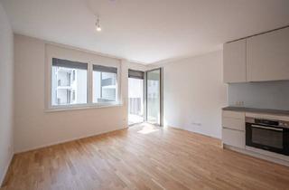 Wohnung mieten in Anton-Scharff-Gasse, 1120 Wien, ASG IV-Qualitatives Wohnen in urbaner Lage: hochwertiger 1-Zimmer ZWEITBEZUG mit Balkon! Tischler-Einbaumöbel! +Provisionsfrei+