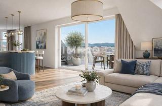 Wohnung kaufen in Brunnenmarkt, Lugner City, 7. Bezirk, 1160 Wien, Geräumige Zweizimmer-Wohnung mit Westseitigem Balkon und Ganz Viel Ruhe (Klimatisiertes Dg)