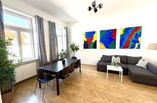Wohnung mieten in Diehlgasse, 1050 Wien, Möblierte 4-Zimmer Wohnung in Top-Lage