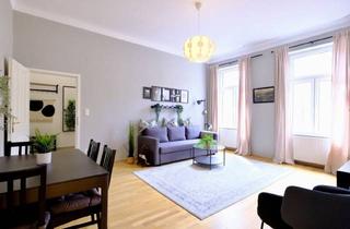 Wohnung mieten in Diehlgasse, 1050 Wien, Möblierte 3-Zimmer Wohnung in Top-Lage