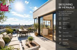 Penthouse kaufen in 1170 Wien, EXKLUSIVES PENTHOUSE MIT DACHTERRASSE & PANORAMABLICK + ERSTBEZUG IN HERNALS Wohnen über den Dächern Wiens