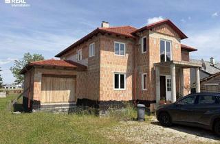 Haus kaufen in 2486 Pottendorf, großräumiges 6 Zimmer-Rohbauhaus mit Garten, Garage & Balkon in Pottendorf – Ihr Traum!