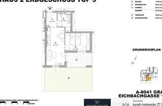 Wohnung mieten in Eichbachgasse 17A /3, 8041 Graz, Moderne 2-Zi-Whg mit Loggia, Fußbodenheizung in 8041 Graz!