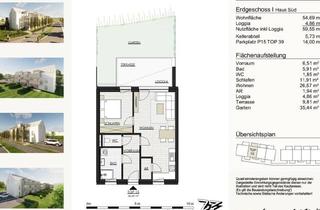 Wohnung mieten in Schaffelhoferweg 5/15, 4210 Gallneukirchen, Grüne Allee Gallneukirchen - 2 und 3-Zimmer Wohnungen, 55-70M² Neubau Erstbezug