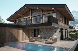 Einfamilienhaus kaufen in 6372 Oberndorf in Tirol, Sonniges Neubau-Chalet mit Pool und Kaiserblick (06754)
