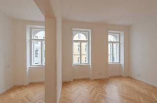 Wohnung kaufen in 1050 Wien, ++NEU++ Außergewöhnlich generalsanierte 4 Zimmer Altbauwohnung - hofseitiger Balkon