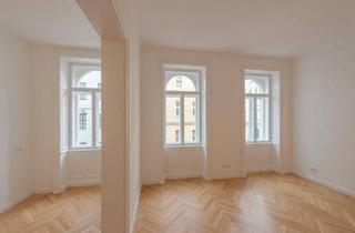 Wohnung kaufen in 1050 Wien, ++NEU++ Außergewöhnlich generalsanierte 4 Zimmer Altbauwohnung - hofseitiger Balkon