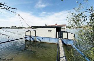 Immobilie kaufen in Donau, 1220 Wien, EINZIGARTIGE GELEGENHEIT, Fischerhütte (Krandaubel) in idyllischer Lage, 30 m2 Nutzfläche, direkter Wasserzugang, U2-Nähe, Donauinsel