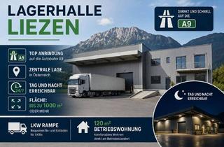 Büro zu mieten in 8940 Liezen, Provisionsfrei! Lagerhalle in Liezen.Mehr Raum, mehr Potenzial – Top Autobahnanbindung!