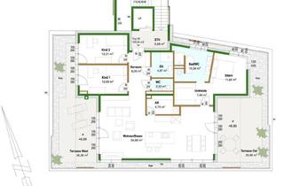 Penthouse kaufen in Moritzenstraße, 6410 Telfs, Neubau: Penthouse-Wohnung mit zwei Terrassen in sonniger Lage von Telfs