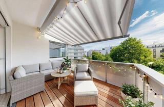 Wohnung kaufen in Aspernstraße, 1220 Wien, NEU ! Helle 2-Zimmer-Wohnung mit schönem Balkon mit blick in den grünen Innenhof