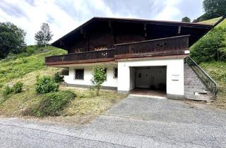 Almhütte zu kaufen in 5752 Viehhofen, 5752 Viehhofen: die Gelegenheit! Uriges Landhaus mit Viel Potential und Zweitwohnsitzwidmung, 910M² Grundstück Weitblick, Garage, Terrasse,