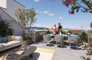 Wohnung kaufen in Ottakringer Straße 26/32, 1170 Wien, Nachhaltig & Hoch Oben am Yppenplatz. - 3 M Raumhöhe Xl Dachterrasse im Dachgeschoss