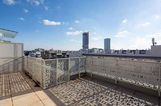 Wohnung mieten in Donau, 1220 Wien, Dachgeschosswohnung mit 28 m² Terrasse – Neubau 2023, Klimaanlage, Kagran