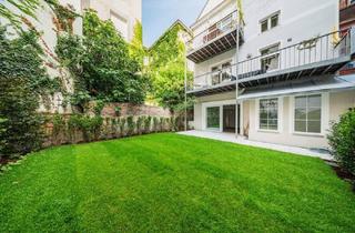 Penthouse kaufen in Krongasse, 1050 Wien, URBANER GARTENTRAUM nächst Schlossquadrat! Hofseitiger Drei-Zimmer-Erstbezug mit Terrasse und Eigengarten