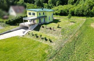 Haus kaufen in 8382 Maria Bild, Hochwertiges Niedrigenergiehaus mit Panorama-Terrasse und Erdwärme - Wohnen mit Freiraum im Südburgenland