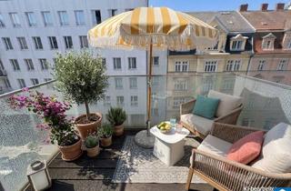 Wohnung kaufen in Coulinstraße, 4020 Linz, MODERN. ZENTRAL. KOMFORTABEL. 2-Zimmer-City-Wohnung mit Südwestbalkon!