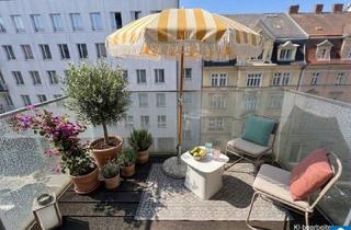 Wohnung kaufen in Coulinstraße, 4020 Linz, MODERN. ZENTRAL. KOMFORTABEL. 2-Zimmer-City-Wohnung mit Südwestbalkon!