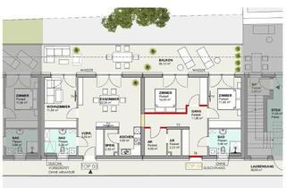 Wohnung kaufen in Bahnhofstraße, 9300 Sankt Veit an der Glan, CITYWOHNUNG 4 Zimmer 102,69m² mit 39m² Balkon - Bahnhofstraße/St. Veit an der Glan