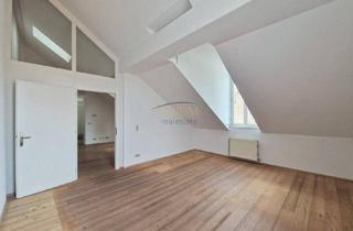 Wohnung mieten in 1040 Wien, Helle Altbau-Dachgeschosswohnung mit 65 m² in Bestlage des 4. Bezirks